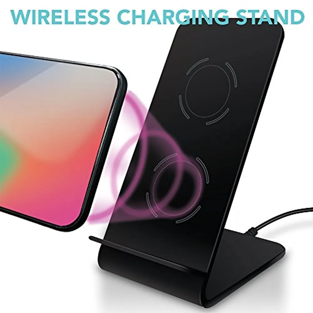 10W Fast Wireless Charger Pad Stand