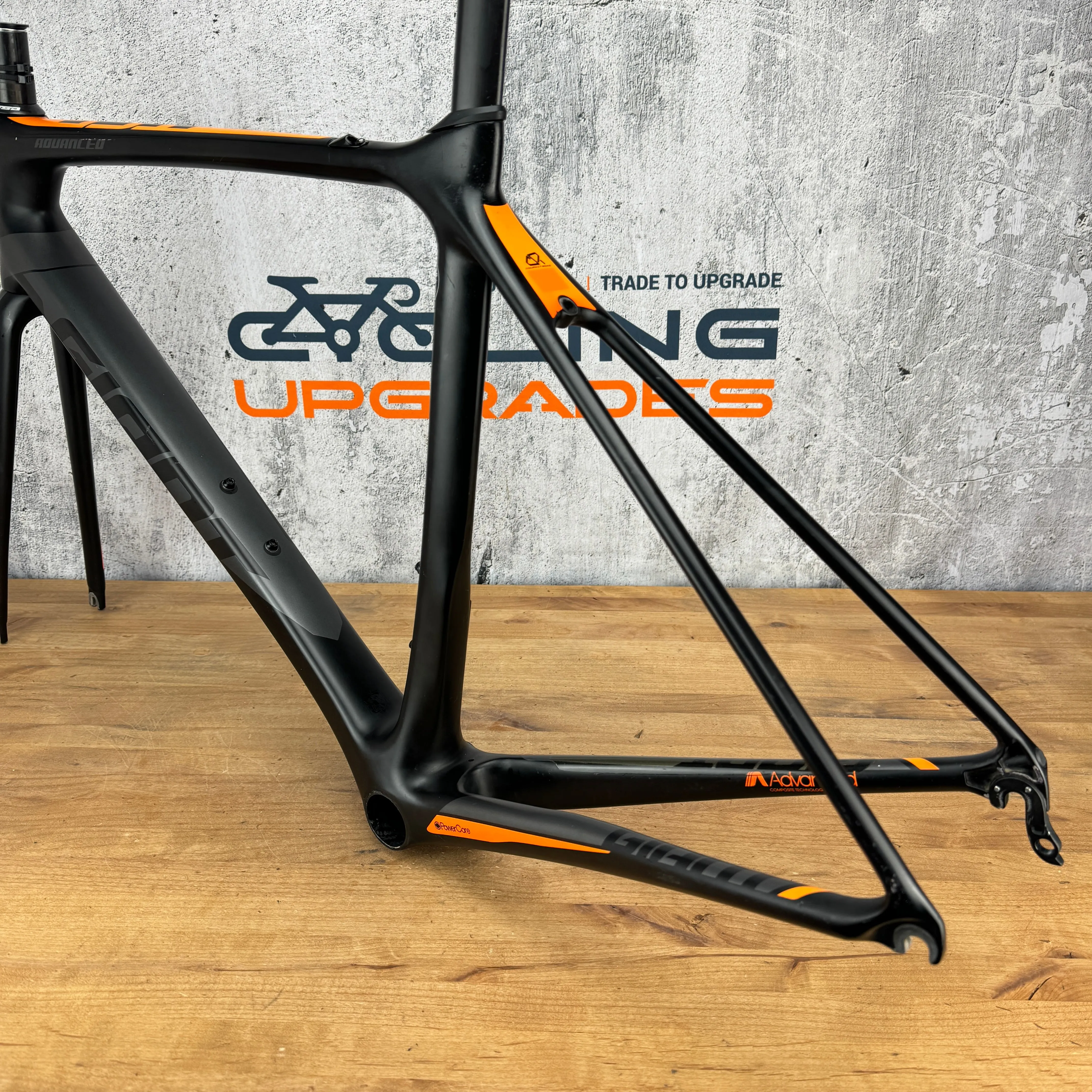 2016 Giant TCR Advanced Medium (55cm TT) Rim Brake Carbon Frameset 700c