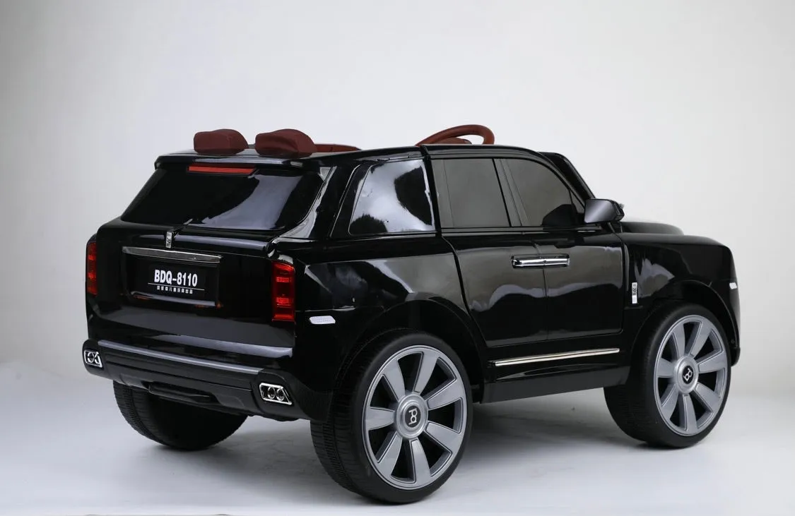 2025 Rolls Royce Style SUV | 12V | 4x4 Ride-On | Upgraded Small 2 Seater | Leather Seats | Rubber Tires | Remote