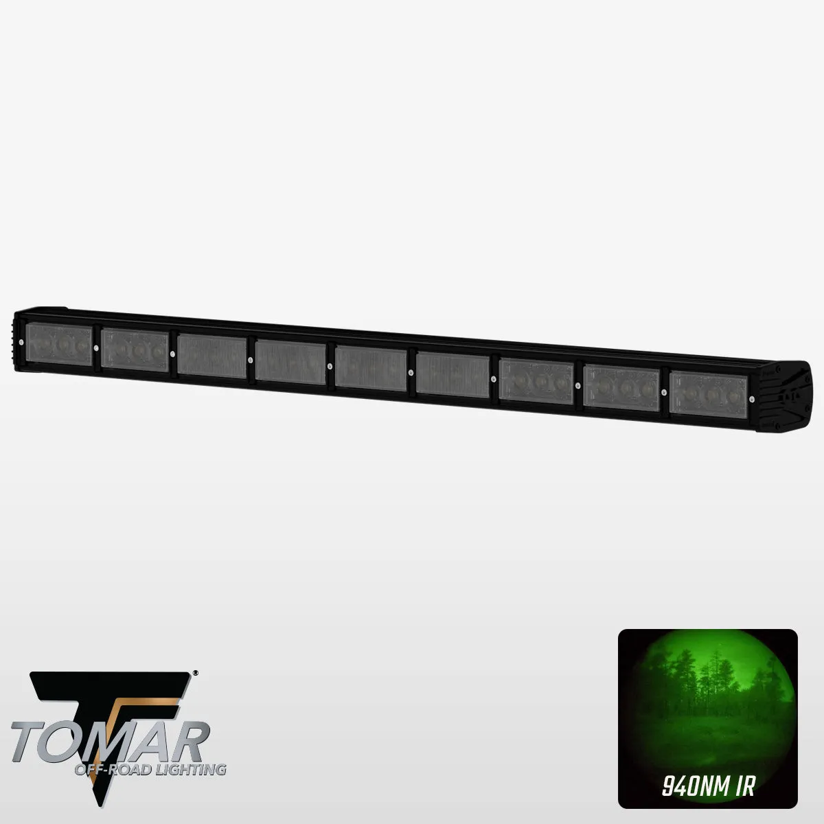 45" TRX Series Single Color Infrared LED Light Bar (White/IR)