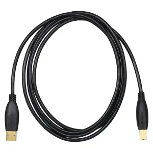 6-Foot USB 2.0 Cable with A-B Male Connectors