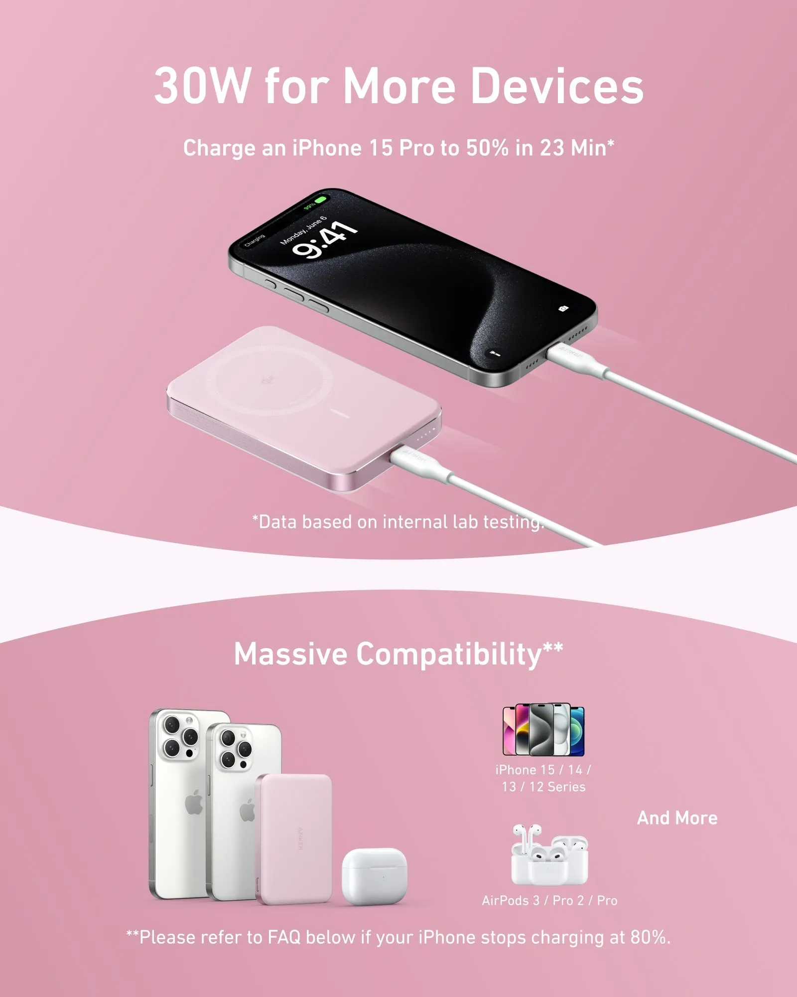 Anker MagGo Power Bank (10K, Slim)  | Customizable