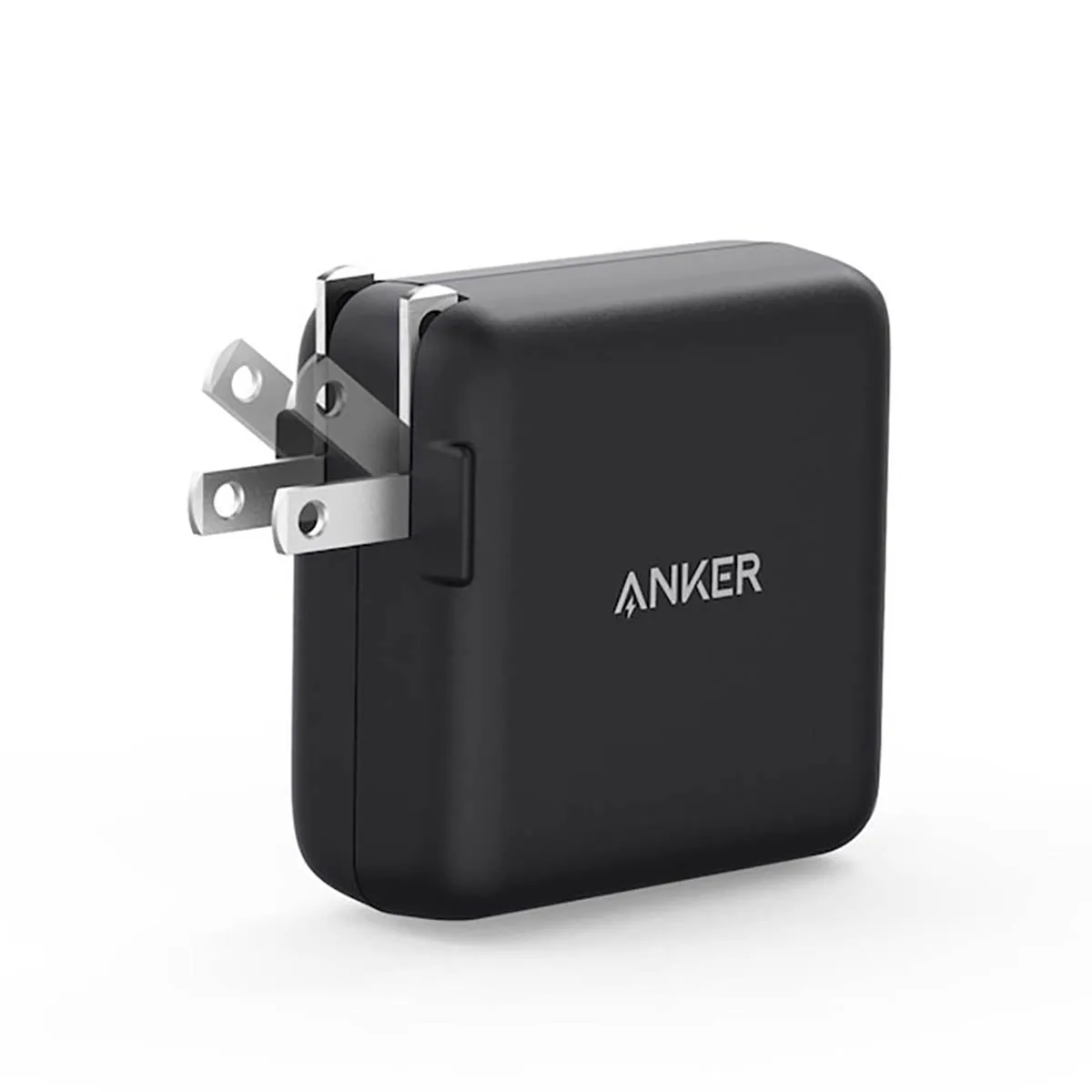 Anker Powerport 33W Dual-Port USB-C & USB-A Wall Charger W/ 6' C-C Cable - Black