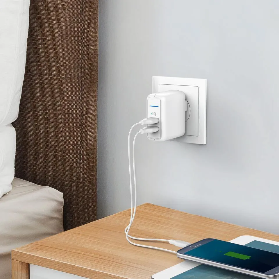 Anker PowerPort Elite 24W Dual Port Wall Charger