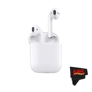 Apple AirPods (1st Generation) with Fibercloth Bundle