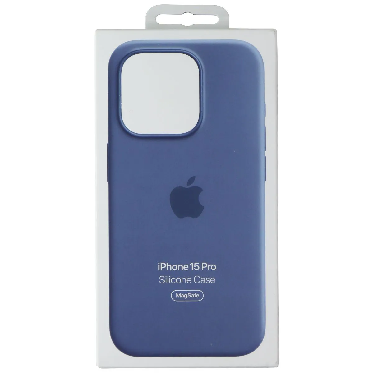 Apple Official Silicone Case for MagSafe for iPhone 15 Pro - Winter Blue