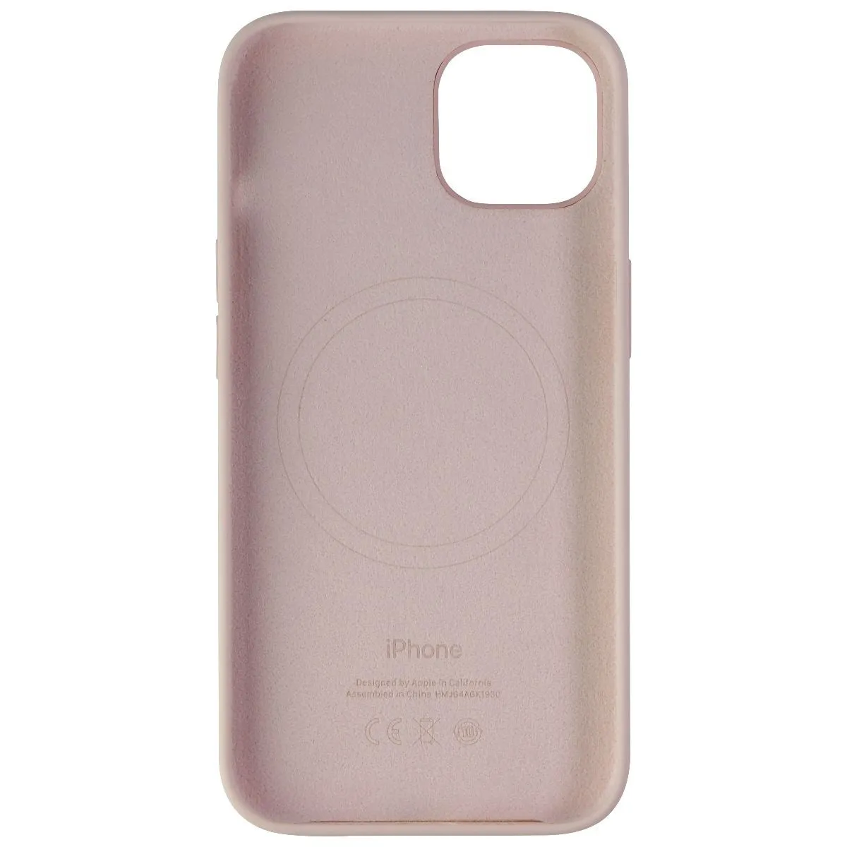 Apple Silicone Case for MagSafe for Apple iPhone 13 - Chalk Pink