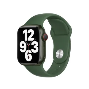 Apple Watch Series 7 (2021) GPS 45 mm - Aluminium Green - Sport band Green