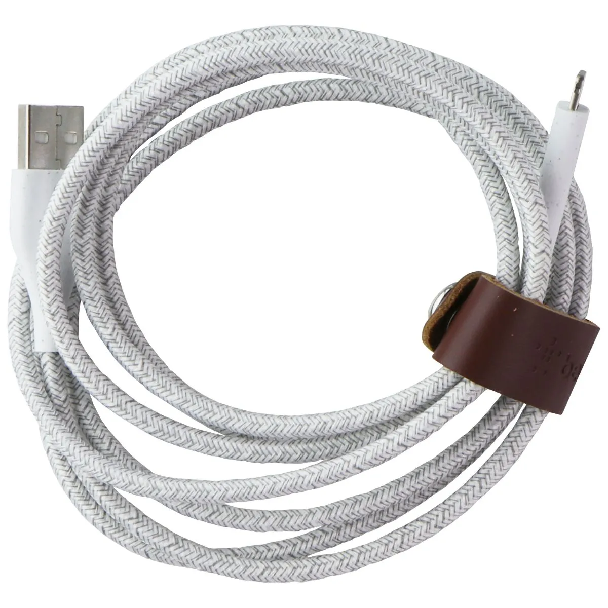 Belkin DuraTek Plus 6FT USB-A to Lightning 8-Pin Charge Cable - White