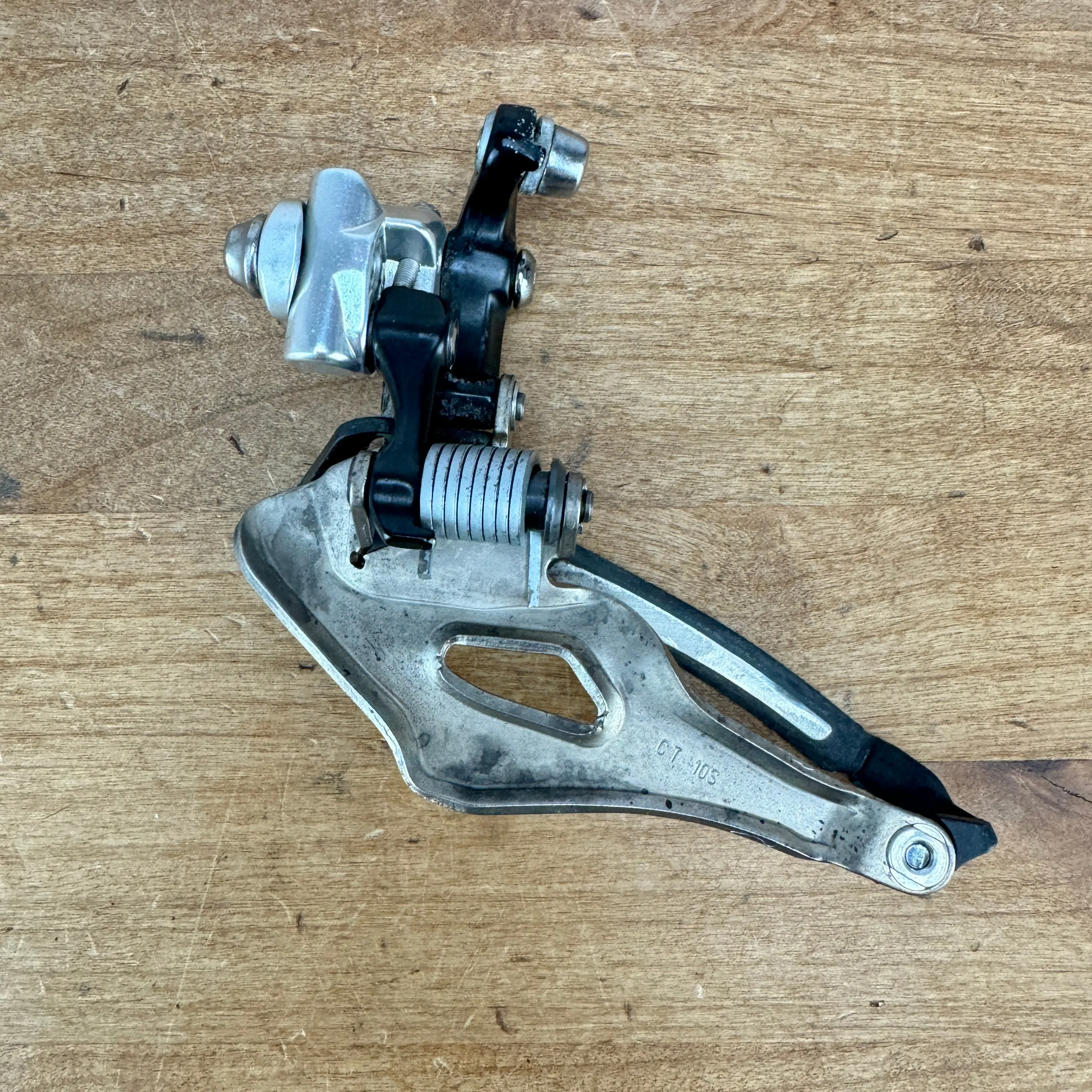 Campagnolo Record CT QS 10-Speed Braze-On Carbon Bike Front Derailleur 76g