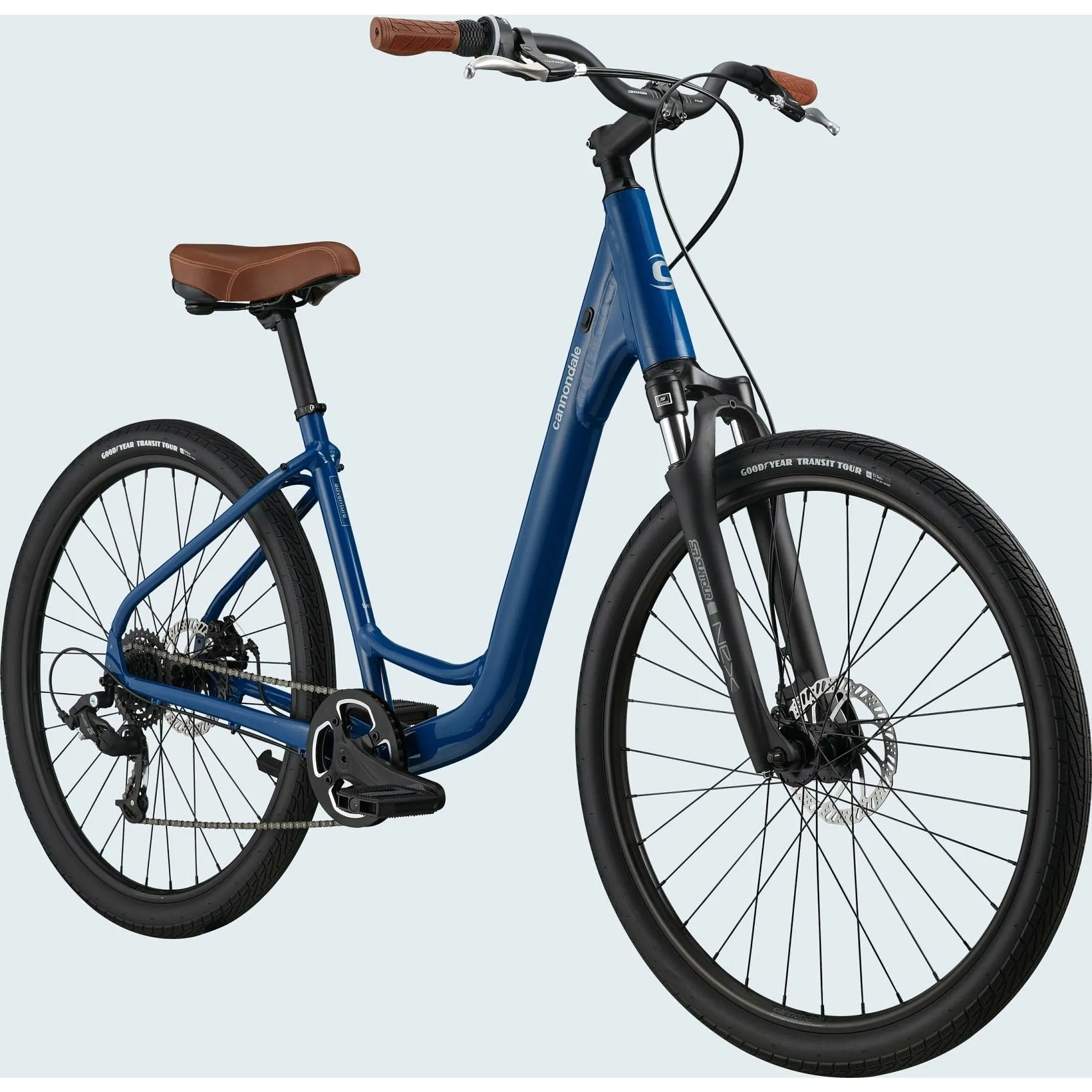 Cannondale Adventure 2 Step Through Front-Suspension Hybrid Bike