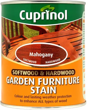 Cuprinol Garden Furniture Stain Exterior Woodcare - Mahogany 750ml