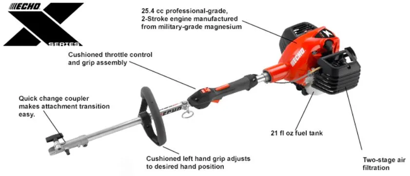 ECHO PAS-2620 X-series Pro Attachment Series Powerhead 25.4cc