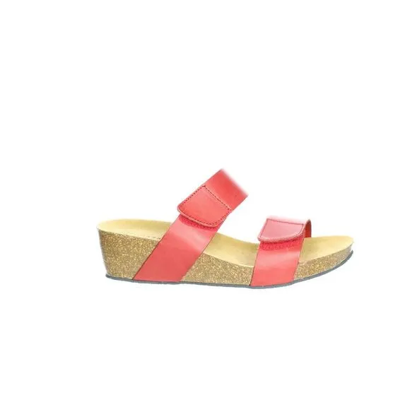 Eric Michael Liat Adjustable Strap Cork Wedge Sandal