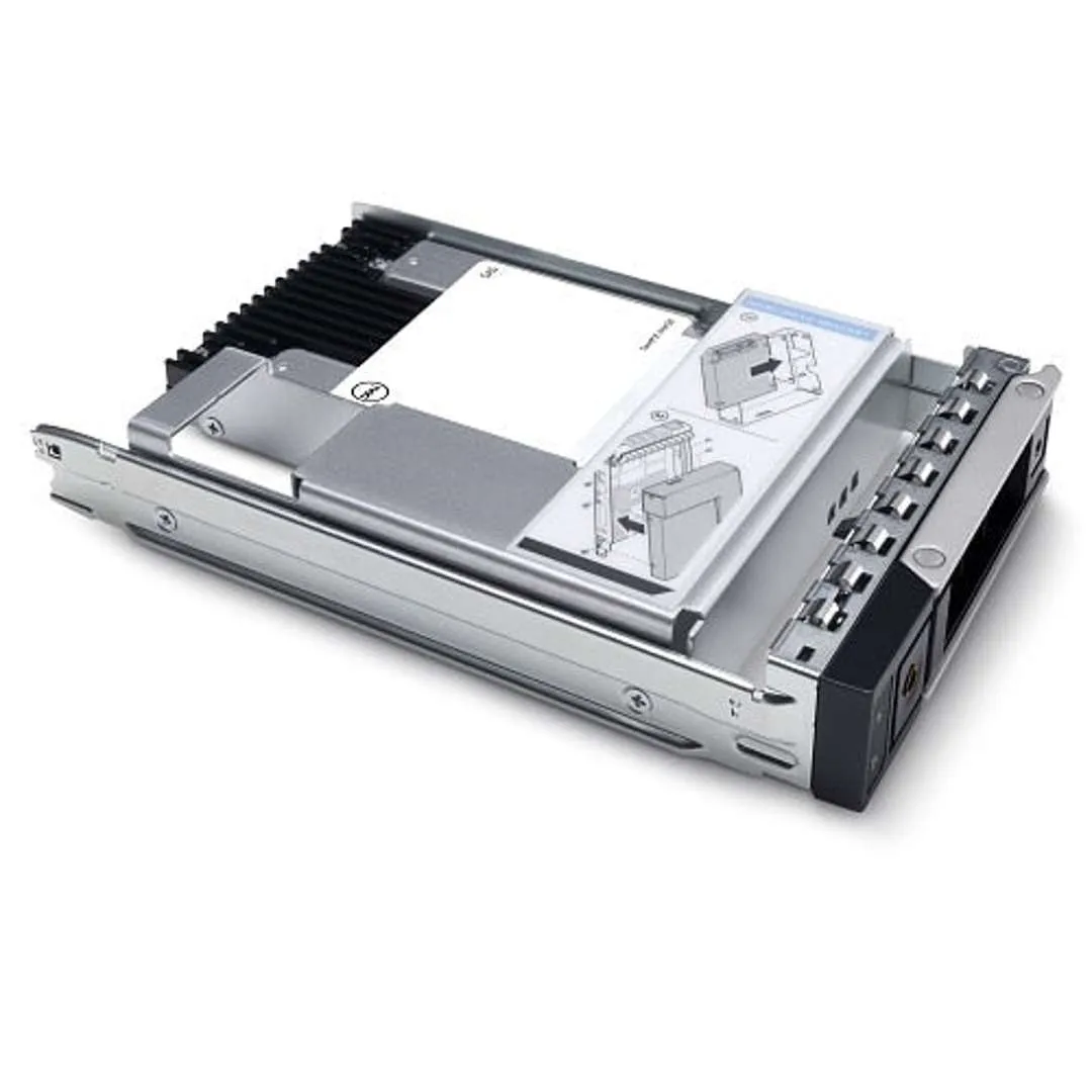 F8GPK | Refurbished Dell 1.6TB SSD SAS MU 12Gbps 512e 2.5" Hot-plug Drive, 3.5" HYB CAR, PM1645