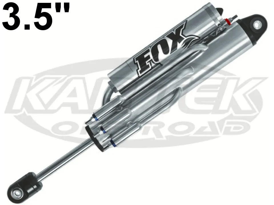 Fox Racing Bypass Shocks 3.5" Body 18" Stroke 1" Shaft Piggy Back Reservoir 5 Tube Adjustment