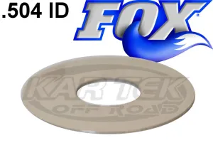 Fox Shocks Rebound Or Compression Valving Shims 0.006" Thick 0.950" Outside Diameter 0.504" ID