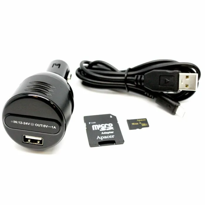 HD Car Charger Hidden Camera with Night Vision