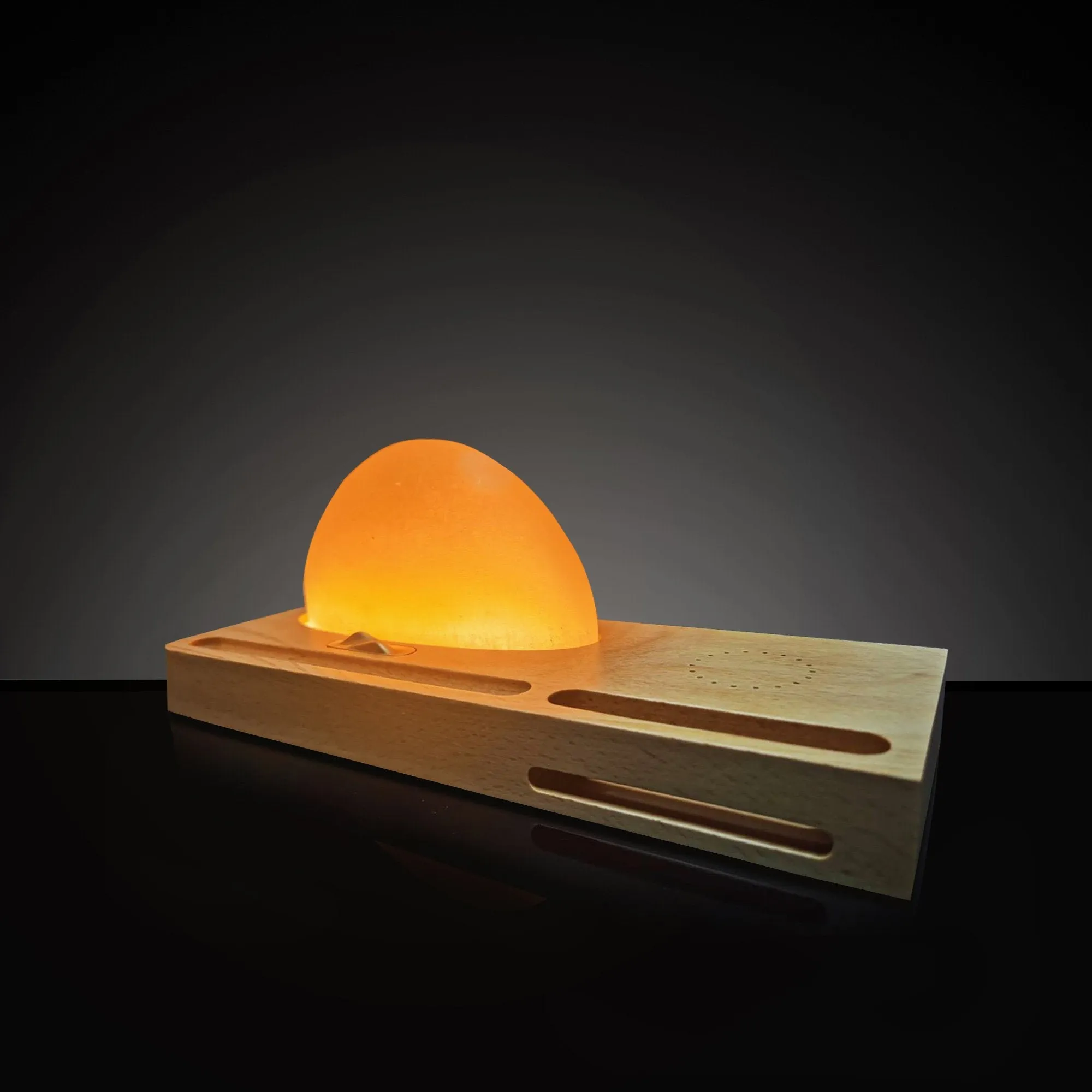 Himalayan Salt lamp Wireless Charger