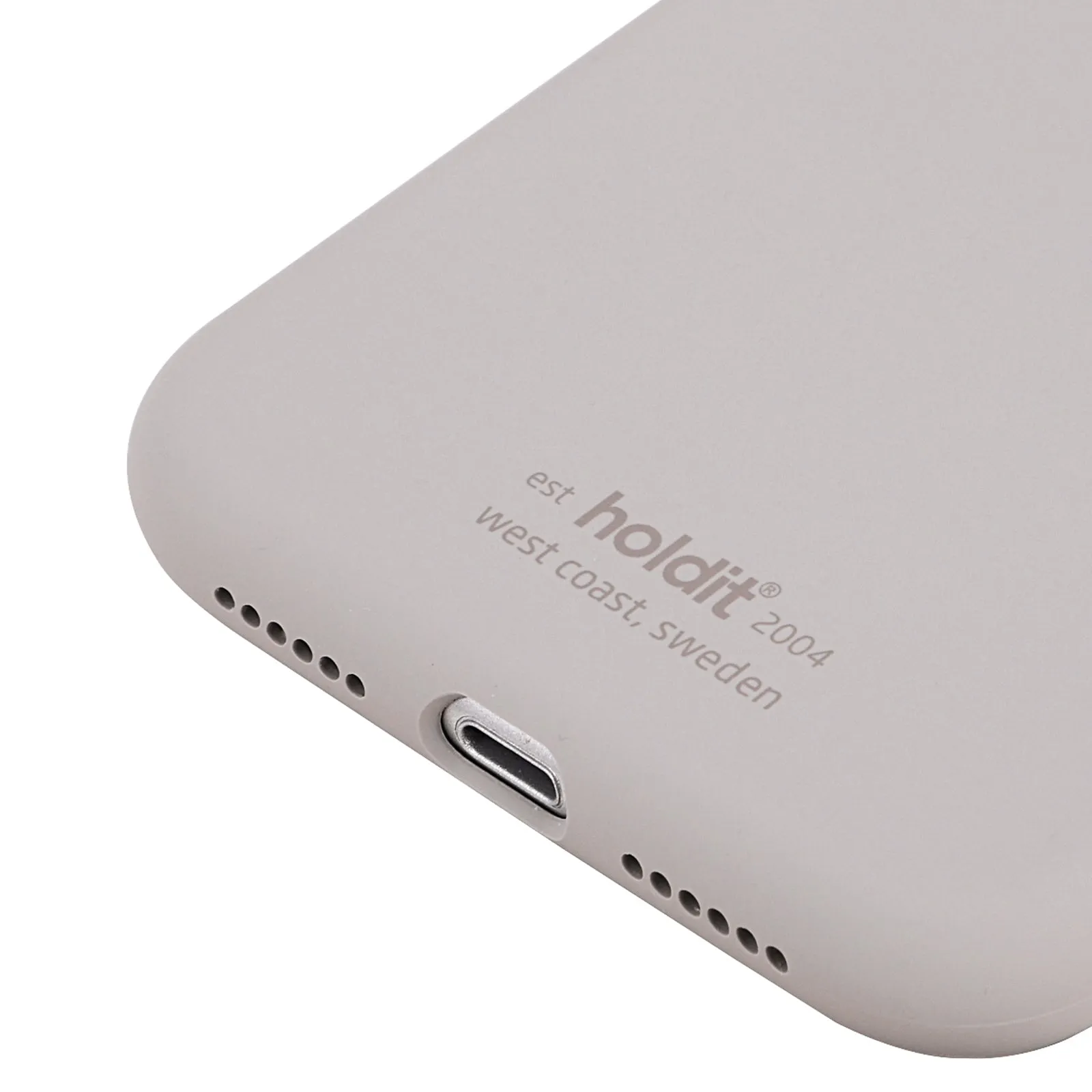 Holdit Phone Case Silicone for iPhone 11/XR - Taupe