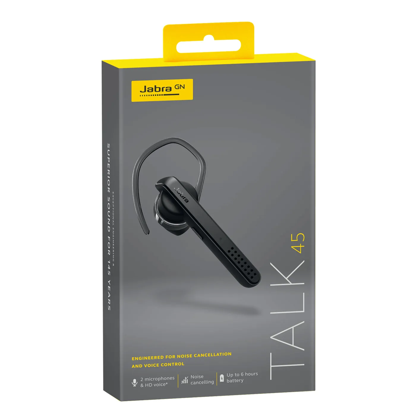 Jabra Talk 45 - Black With Car Charger