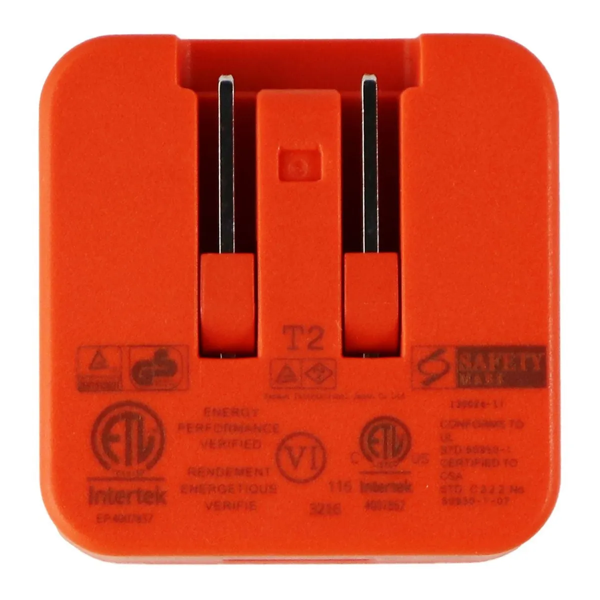 JBL (5V/2.3A) AC Adapter USB Wall Charger Travel Adapter - Orange