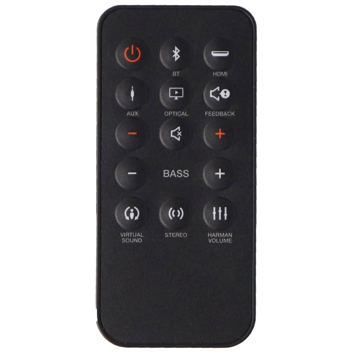 JBL Remote Control (4MS2A8SQ) for JBL SB350 Soundbars - Black