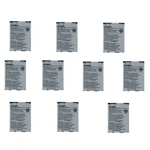 KIT 10x Casio BTR811B 1800mAh Replacement Battery for GzOne Commando 4g