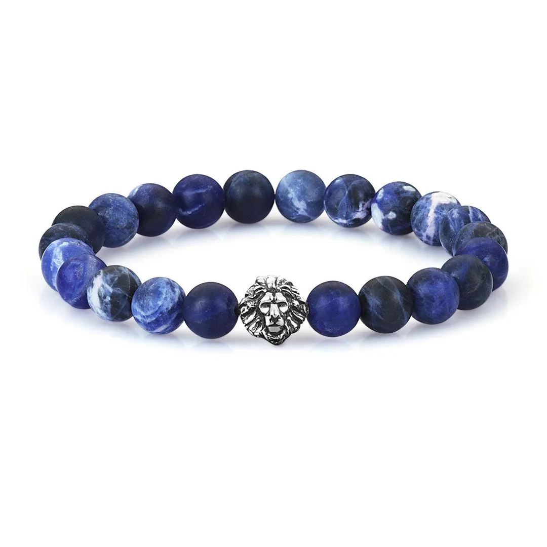 Leo Zenith Beaded Bracelets - Solid Silver