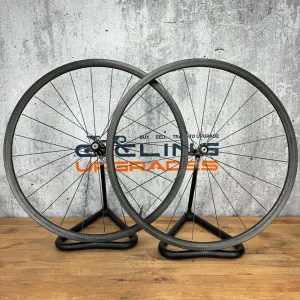 Light! 707g Custom Farsports Carbon Tubular Wheelset Extralite Cyber EIE Spokes 700c