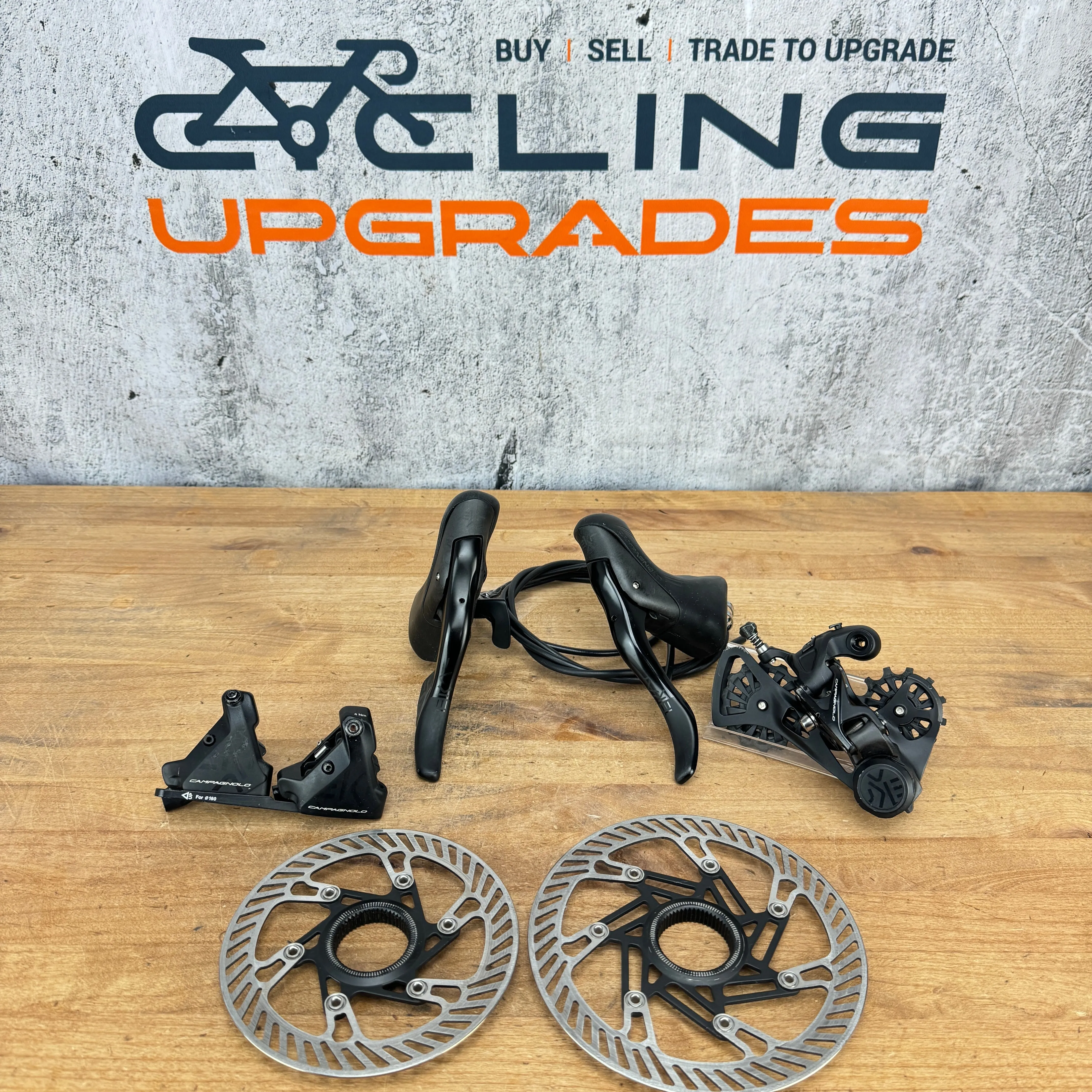 Low Mile! Campagnolo Ekar Mechanical 13-Speed Hydraulic Disc Brake Mini Groupset