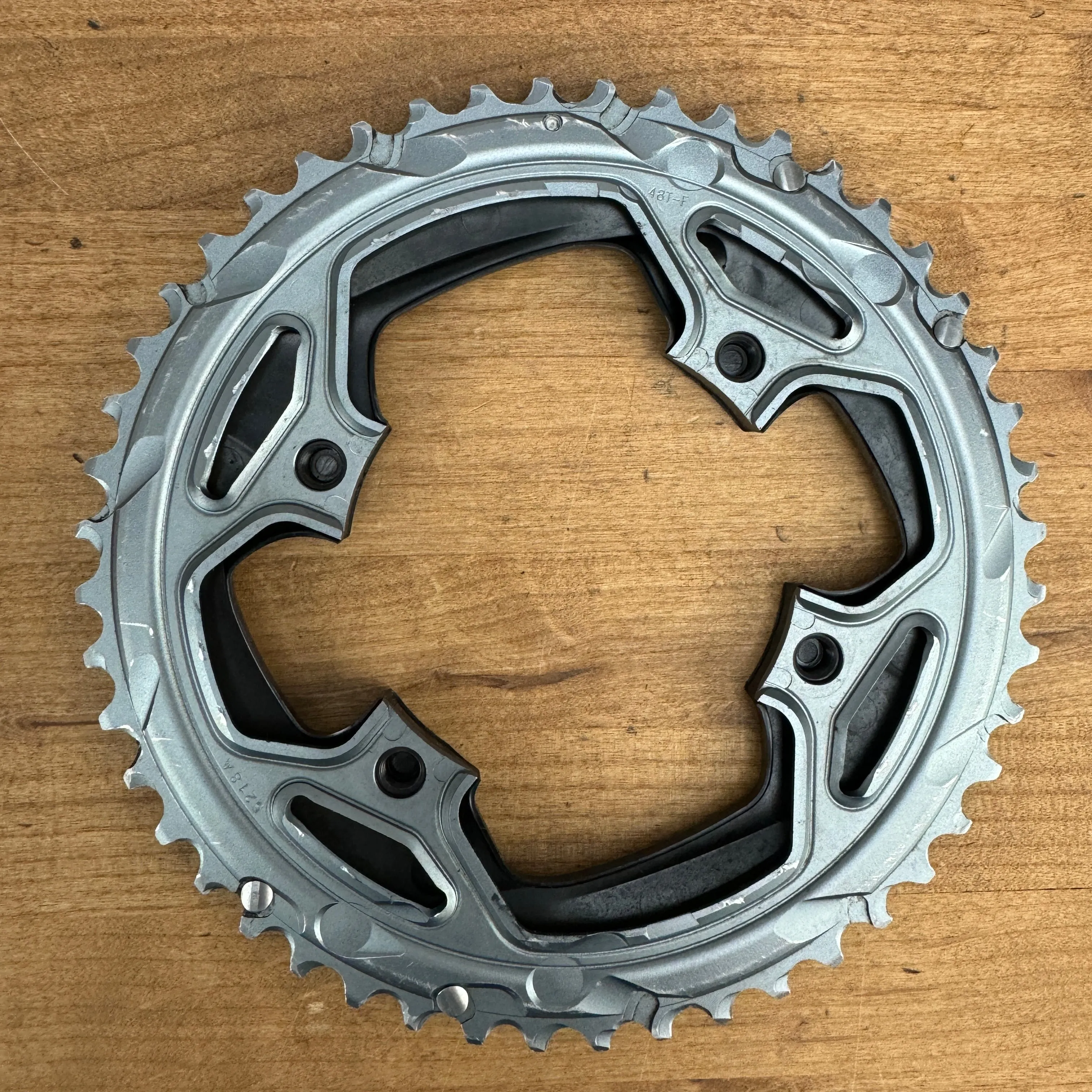 Low Mile! SRAM Force AXS D1 48/35 107 BCD 12-Speed Chainring/Spider Set 265g