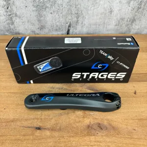 Low Mile! Stages Ultegra FC-6800 165mm Stages Crank Arm Power Meter Passed Recall