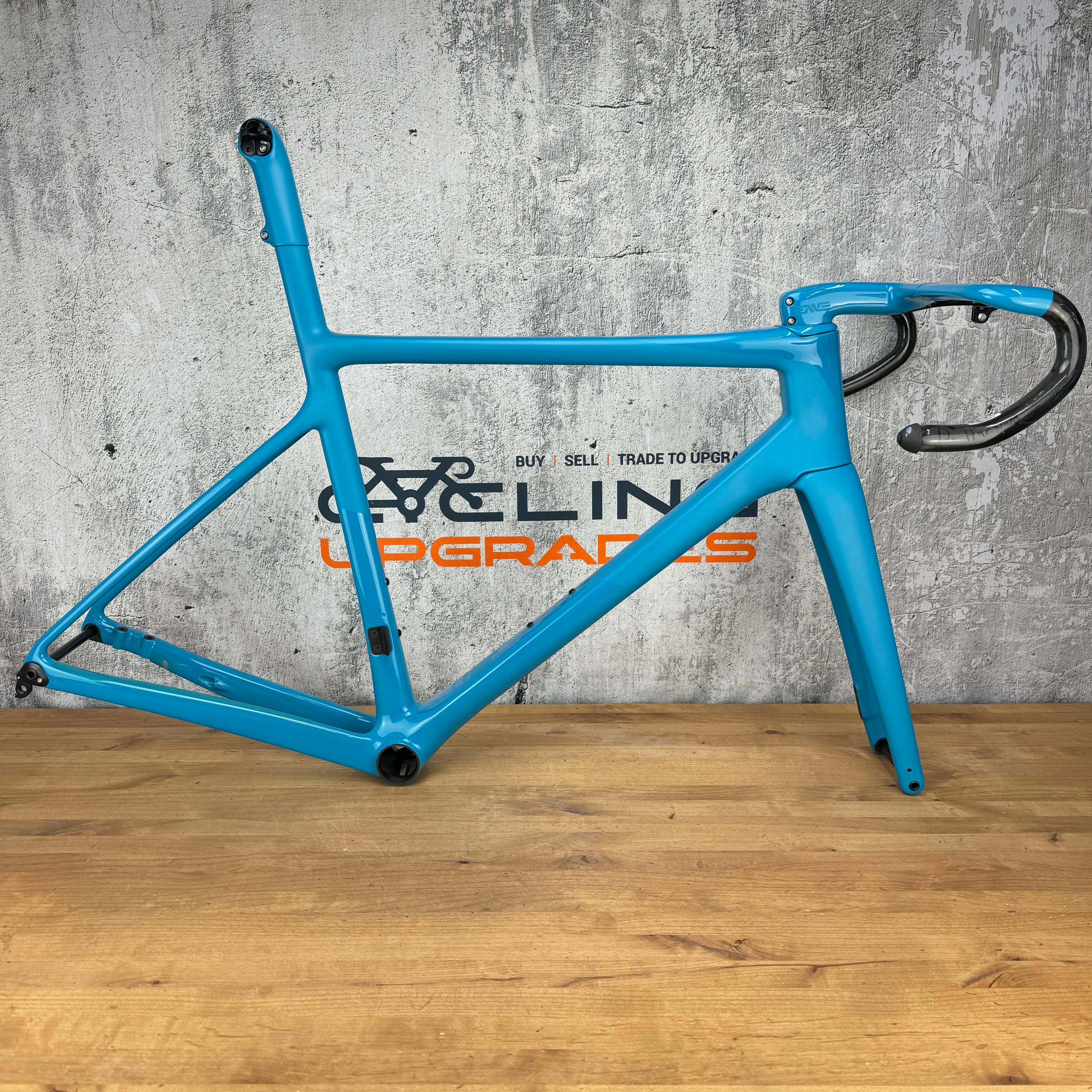 Mint! 2021 Enve Custom Road 56cm Carbon Disc Brake Frameset 700c 2278g