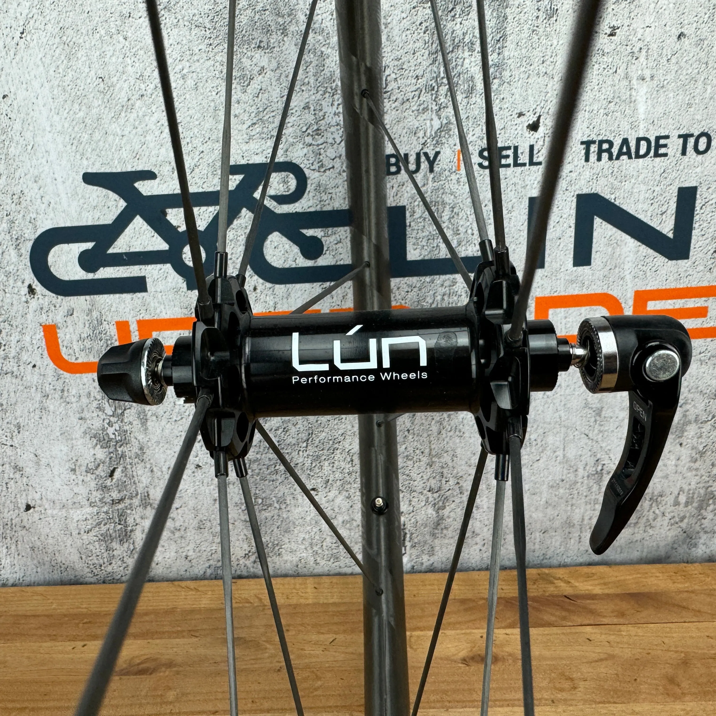 Mint! Winspace Lun Hyper R45 Carbon Tubeless Rim Brake Wheelset 700c 1369g