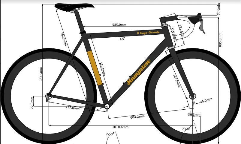 New! 2019 Hampsten 58cm Columbus HSS Spirit Steel Frameset Chris King Falz PRO