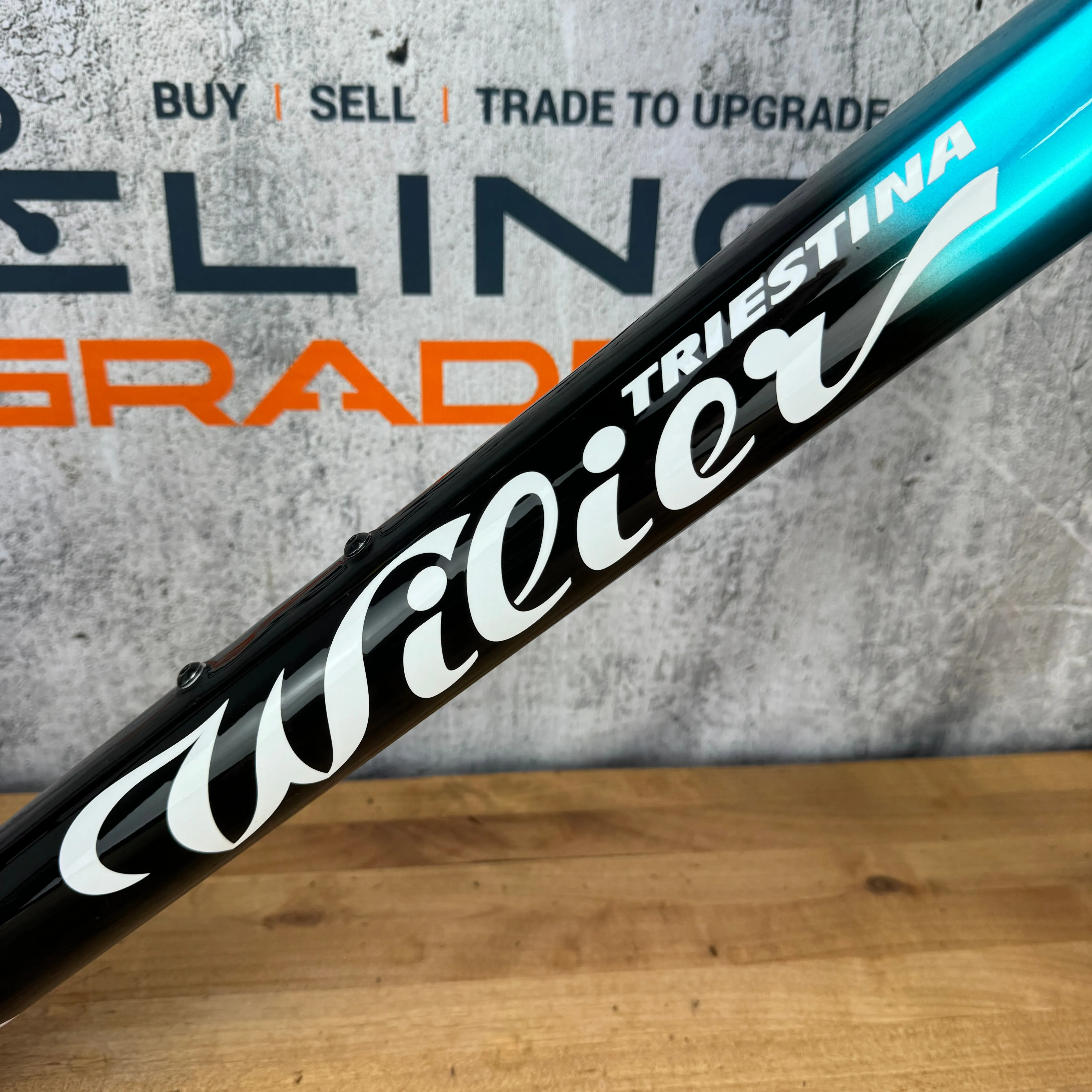 New! 2022 Wilier Triestina 0 Zero SLR Astana Large 56cm Carbon Disc Frameset 700c