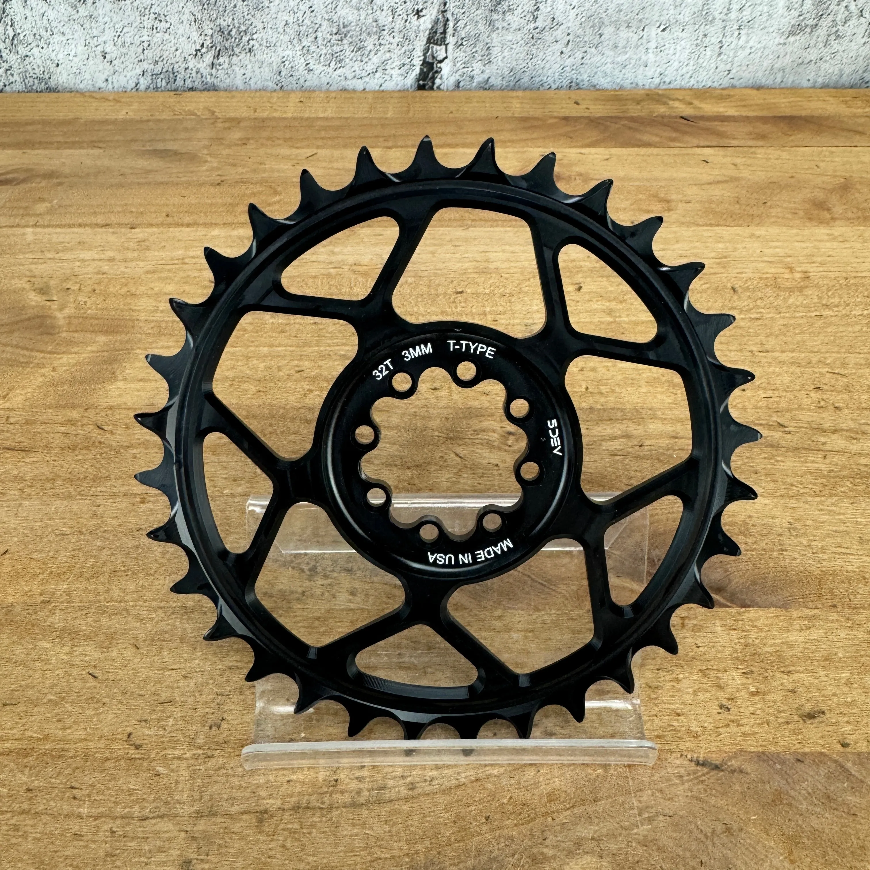 New! 5Dev T-Type Aluminum 32T SRAM 8-Bolt Mount 1x 12-Speed Chainring MSRP $100