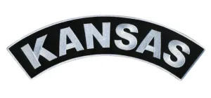 PATCH - KANSAS TOP ROCKER 12"-PPM4031 : 12W 3H