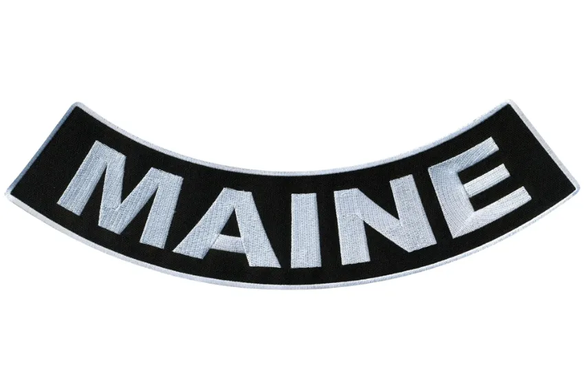 PATCH - MAINE BTM ROCKER 4"-PPM5038 : 4W 1H