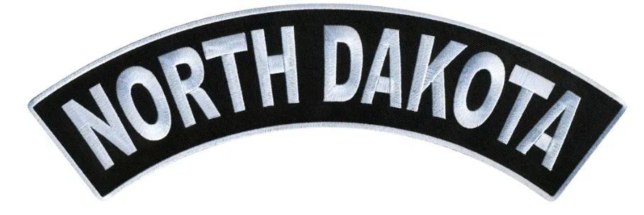 PATCH - NORTH DAKOTA TOP 4"-PPM4068 : 4W 1H