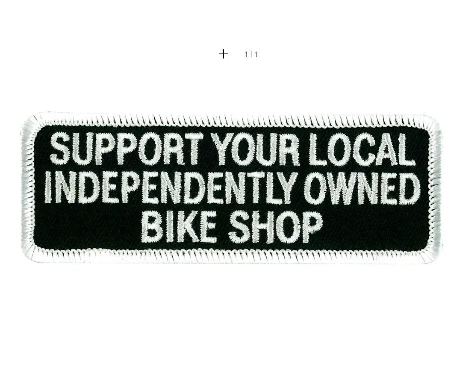 PATCH SUPPORT YOUR LOCAL  SHOP-PPL9182 : 4W 2H