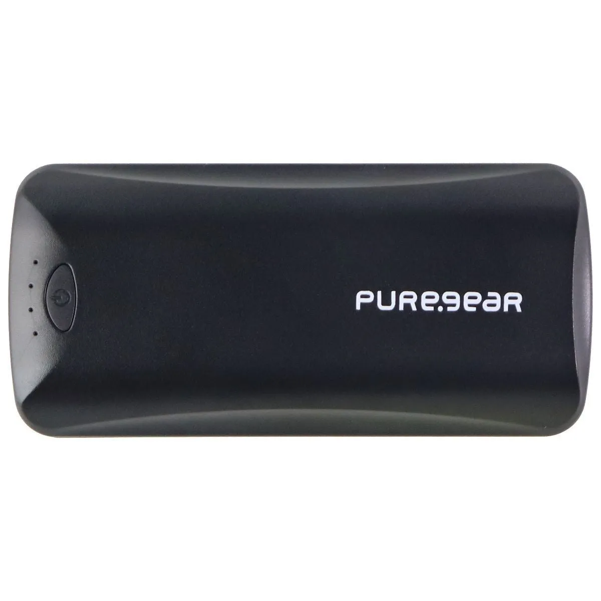 PureGear 5000mAh Portable USB Battery Charger w/ Built-in Flash Light - Black