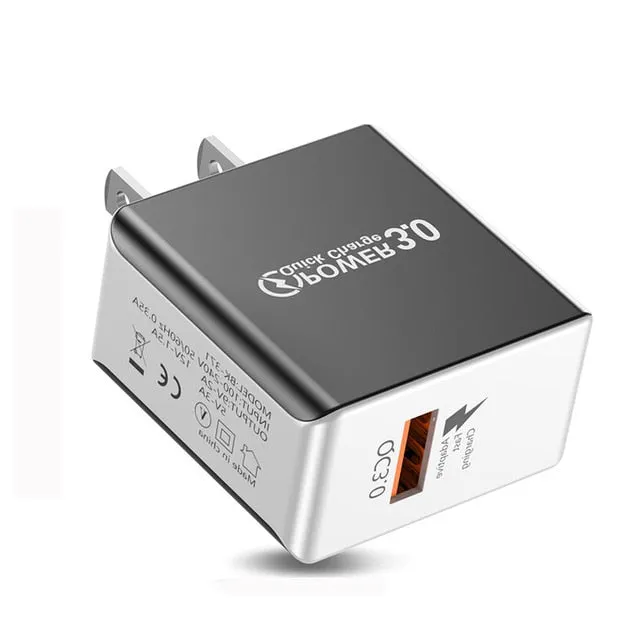 Quick Charge 3.0 USB Phone Charger