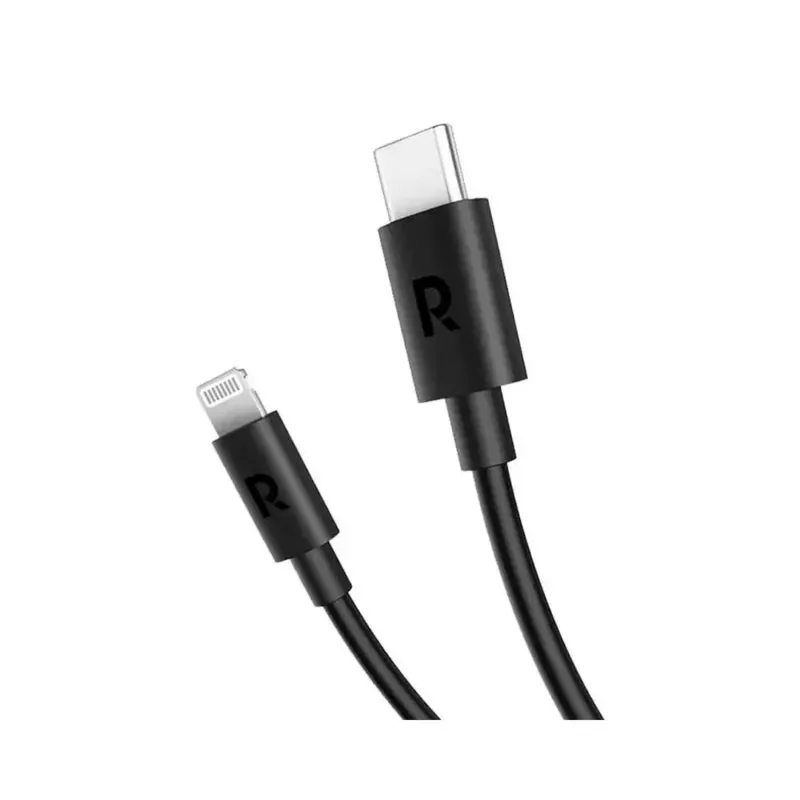 RAVPower RP-CB1034 Type C To Lightning cable Black TPE 3m