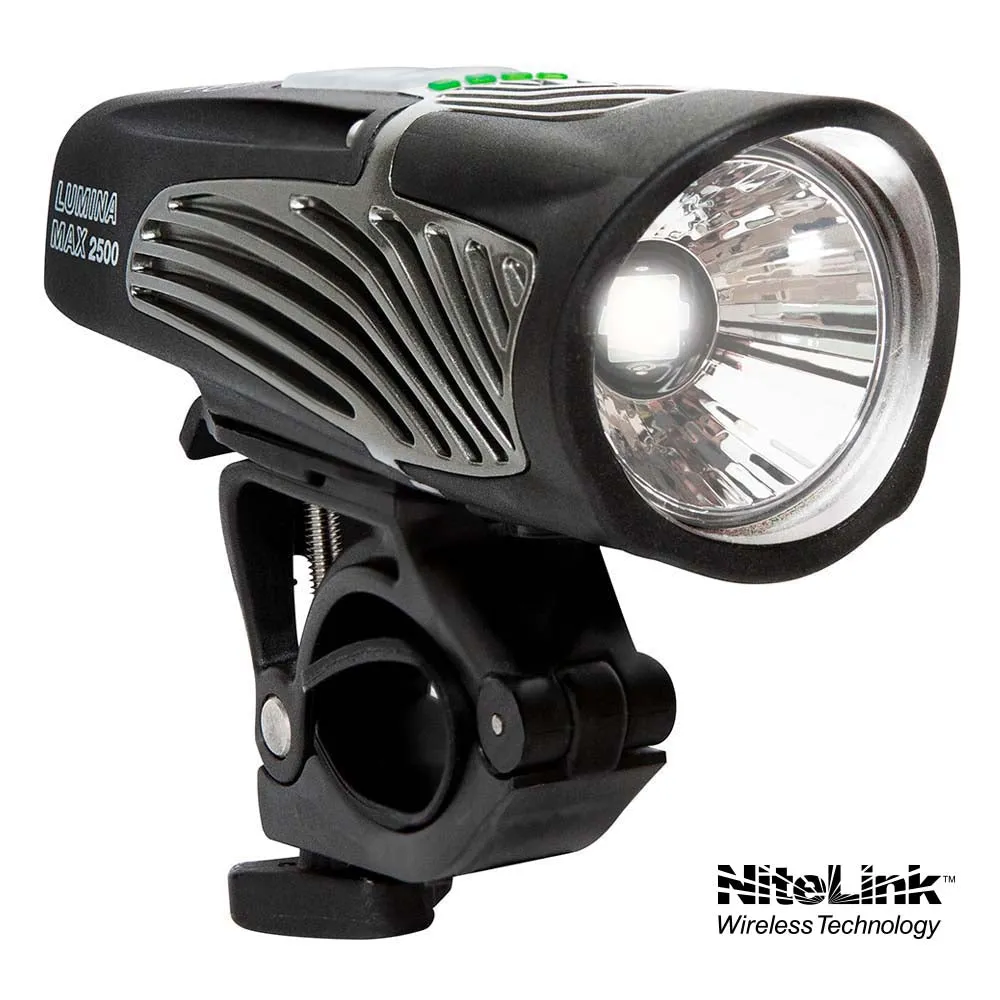 Refurbished Lumina™ Max 2500 Front Bike Light with NiteLink™