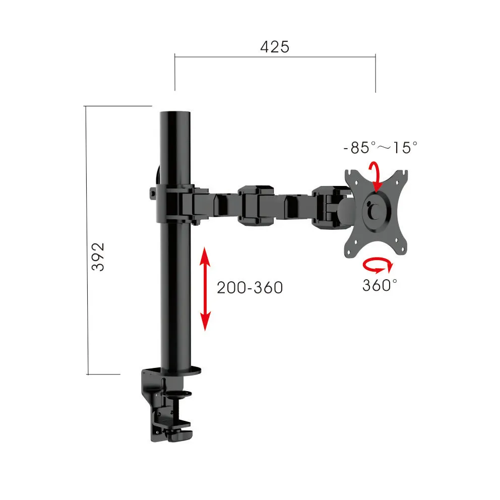 Revolve Single Monitor Arm