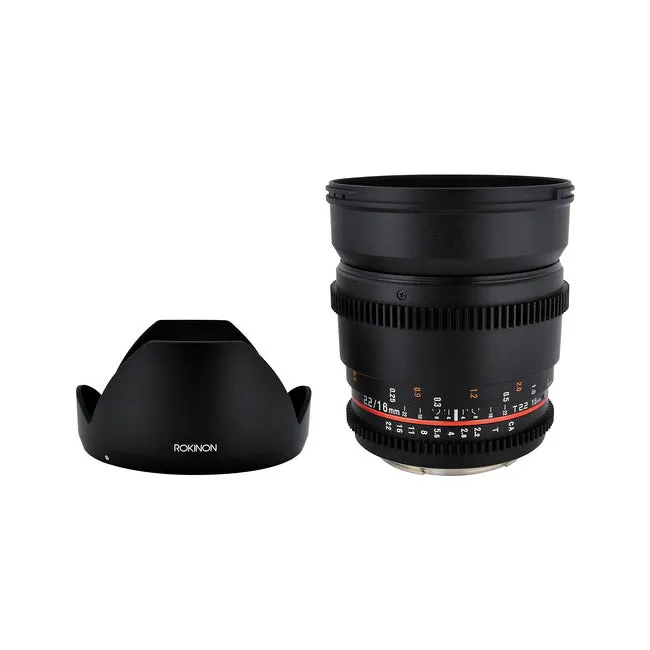 Rokinon CV16M-NEX 16mm T2.2 Cine Wide Angle Lens for Sony E-Mount Cameras