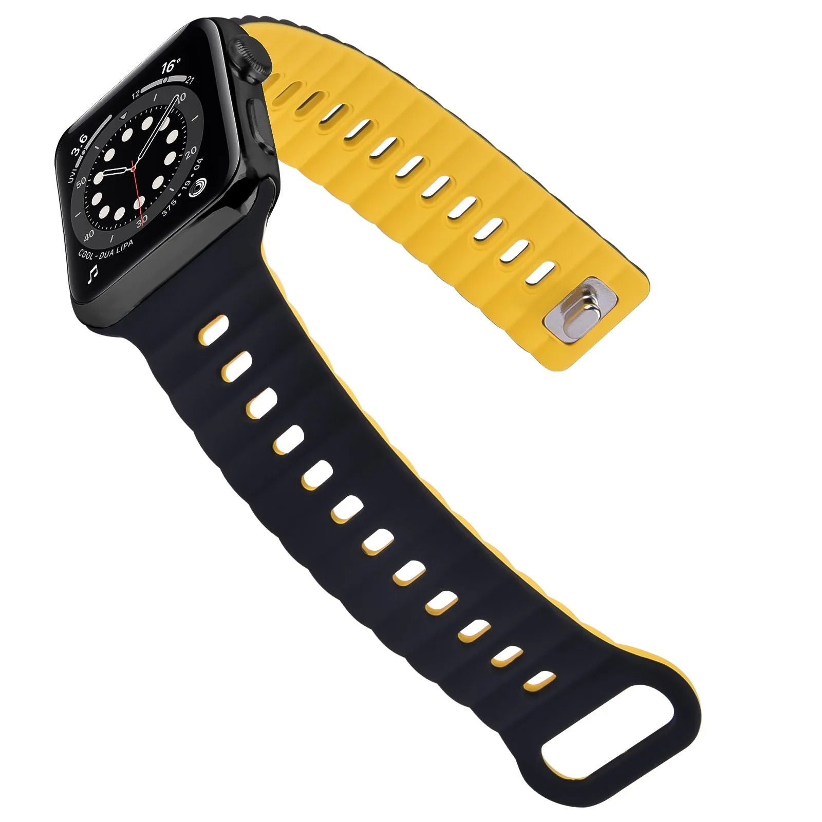 Silicone Band for Apple Watch- Dual Colors