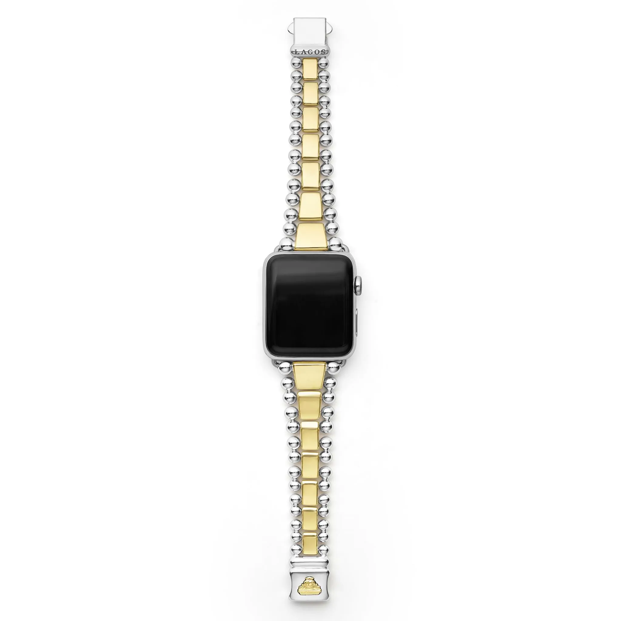 Smart Caviar 18K Gold and Sterling Silver Watch Bracelet-42-49mm